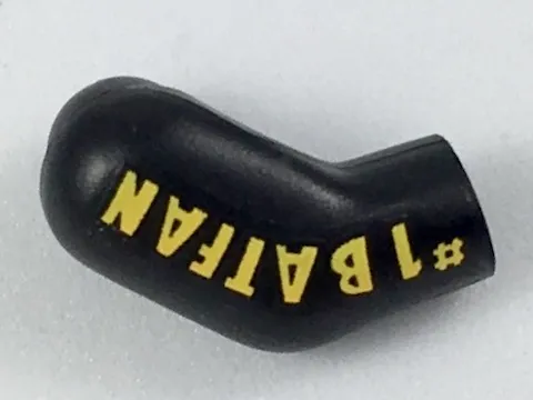 Arm, Right with Yellow '#1 Batfan' Pattern