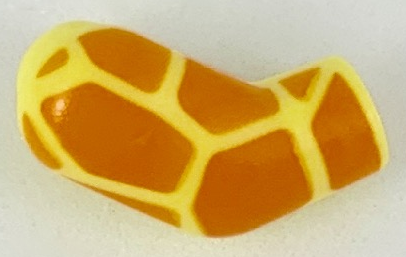 Arm, Right with Orange Giraffe Spots Pattern