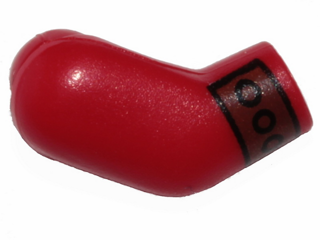 Arm, Right with Reddish Brown Cuff with Circles Pattern