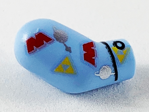 Arm, Right with Space Themes Logos Pattern