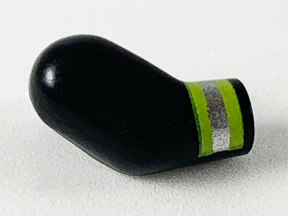 Arm, Right with Lime and Silver Reflective Stripes Pattern