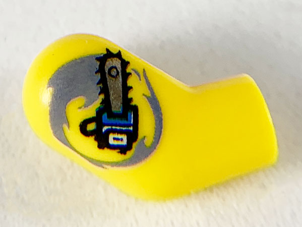 Arm, Right with Chainsaw Tattoo Pattern