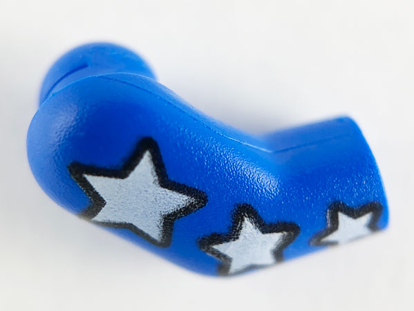 Arm, Right with 3 White Stars Pattern