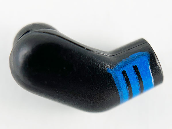 Arm, Right with 3 Blue Stripes Pattern