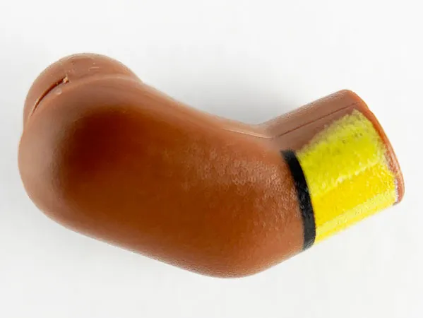 Arm, Right with Yellow and Bright Light Orange Cuffs Pattern