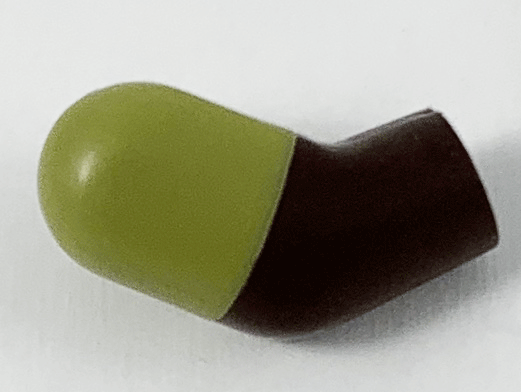 Arm, Right with Molded Olive Green Short Sleeve  Pattern