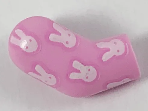 Arm, Right with White Rabbits Pattern