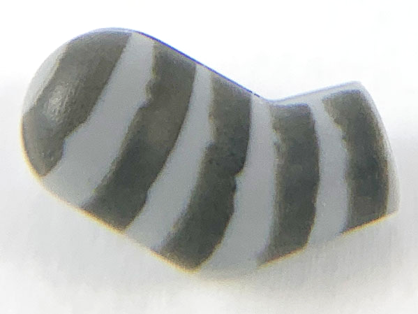 Arm, Right with 5 Dark Bluish Gray Stripes Pattern