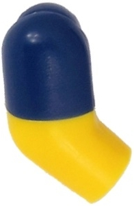 Arm, Right with Molded Dark Blue Short Sleeve  Pattern