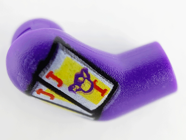 Arm, Right with Joker Cards Pattern