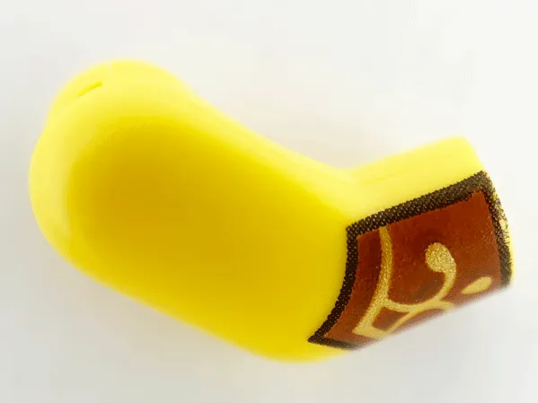 Arm, Right with Reddish Brown and Gold Cuffs Pattern