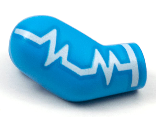 Arm, Right with White Zigzag Pattern