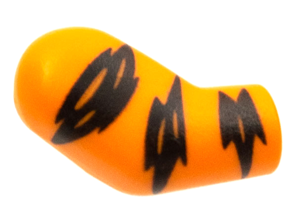 Arm, Right with 3 Black Stripes (Tiger) Pattern