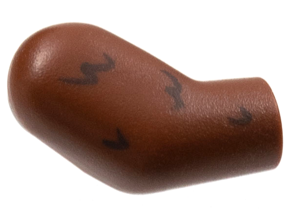 Arm, Right with Dark Brown Fur Pattern