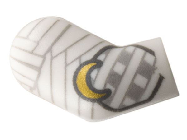 Arm, Right with Layered Wrappings and Gold Crescent Moon Pattern