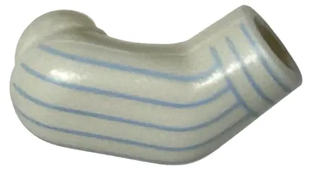 Arm, Right with Medium Blue Pinstripes, Cuff Pattern