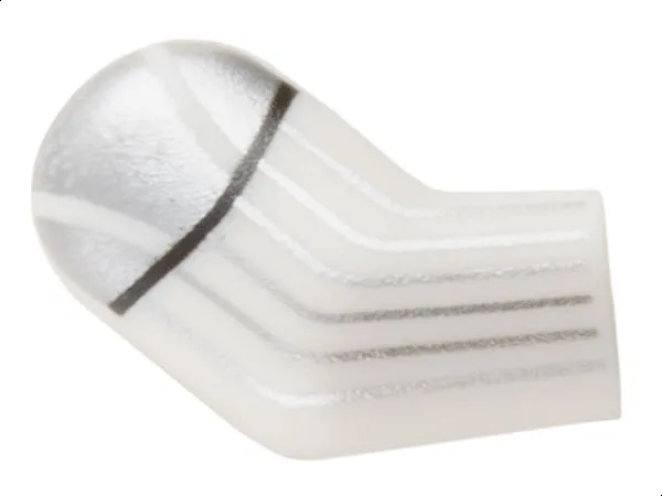Arm, Right with Silver Armor, Stripes and Black Line Pattern
