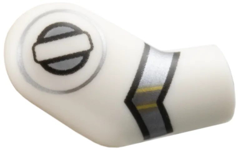 Arm, Right with Circle and Silver Chevron Pattern