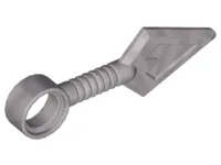 Minifigure, Weapon Spear Short with Pin Hole (Kunai)