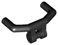 Minifigure, Utensil Handlebars with Angular Handles