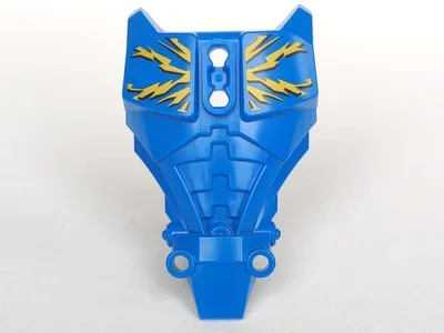 Hero Factory Full Torso Armor with Yellow Lightning Bolts Pattern (Surge)