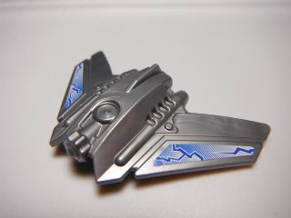 Hero Factory Shoulder Armor with Wings with Blue and White Fracture Pattern (Stickers) - Set 6230