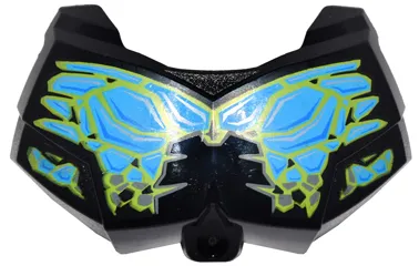 Large Figure Chest Armor Small with Bionicle Storm Beast Pattern