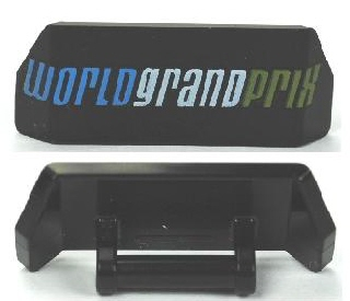 Vehicle, Spoiler with Bar Handle with 'WORLD GRAND PRIX' Pattern (Undetermined Type)