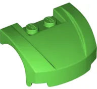 Vehicle, Mudguard 3 x 4 x 1 2/3 Curved Front