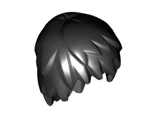 Minifigure, Hair Layered