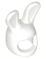 Minifigure, Headgear Head Cover, Costume Bunny Ears