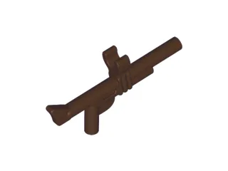 Minifigure, Weapon Gun, Rifle with Clip