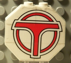 Stickered Assembly 4 x 1 x 3 with Airport Shuttle Pattern on Both Sides (Stickers) - Set 6399 - 2 Slope 45 2 x 1, 1 Brick 1 x 4, 2 Slope Inv. 45 2 x 1