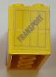 Stickered Assembly 4 x 2 x 2 with 'TRANSPORT' on Crate Pattern on both sides (Stickers) - Set 315-2 - 2 Brick 2 x 4