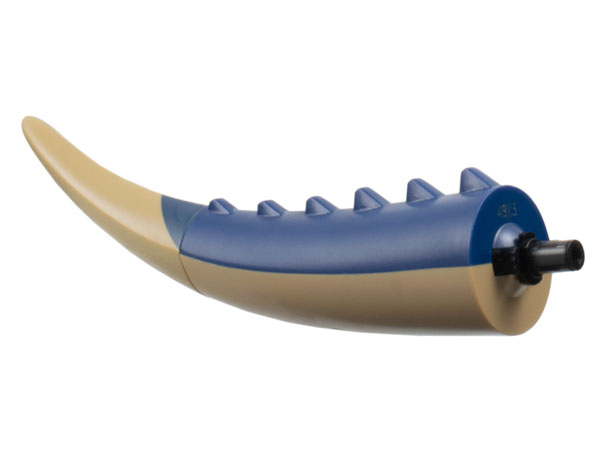 Dinosaur Tail Carnotaurus / Indominus Rex / Giganotosaurus / Allosaurus with Pin, Spikes and Dark Blue Top Pattern