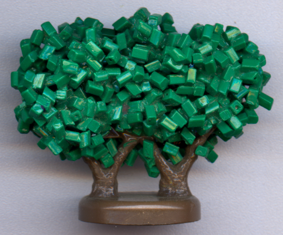 Plant, Tree Granulated Bush with 2 Trunks