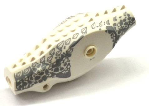 Dinosaur Body Indominus rex / Carnotaurus / Allosaurus with Dark Bluish Gray Scales Pattern