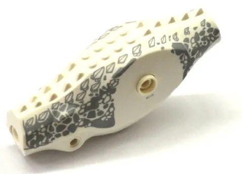 Dinosaur Body Indominus rex / Carnotaurus / Allosaurus with Dark Bluish Gray Scales Pattern