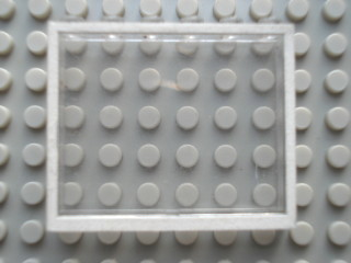Modulex, Window 1 x 6 x 5 with White Border Pattern