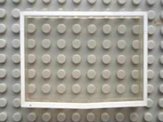 Modulex, Window 1 x 8 x 6 with White Border Pattern
