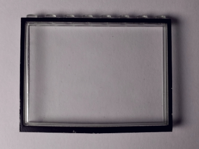 Modulex, Window 1 x 8 x 6 with Black Border Pattern