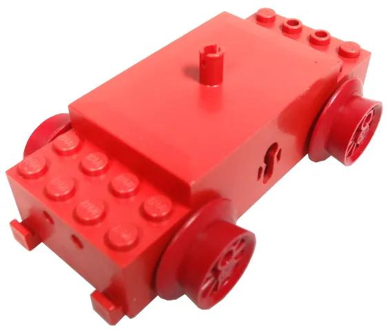Electric, Train Motor 12V with Wheels Type I with 2 Round Contact Holes