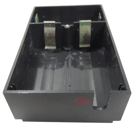 Electric 4.5V Battery Box 6 x 11 x 3 Type II, Bottom with Red Dot Pattern