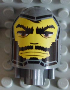 Large Figure Head with Santis Pattern