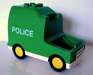 Duplo Van Paddy Wagon Type 2 with 'POLICE' Pattern