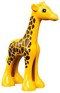 Duplo Giraffe Baby Large, Eyes Semicircular Pattern