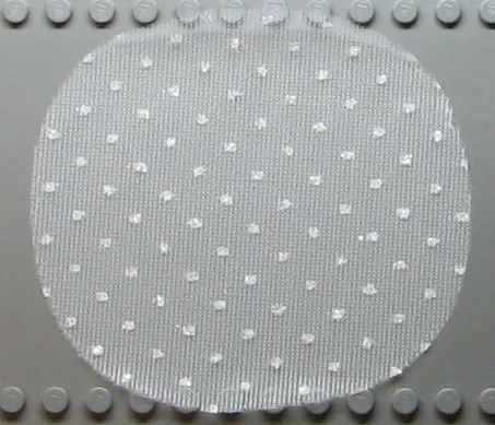 Minifigure, Bridal Veil, Cloth with Silver Dots Pattern