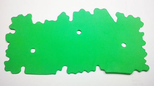 Foam Scala Bush 22 x 12 with 3 Holes