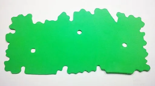 Foam Scala Bush 22 x 12 with 3 Holes