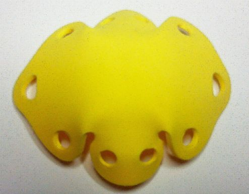 Foam Scala Handbag 12 x 10 with 10 Holes